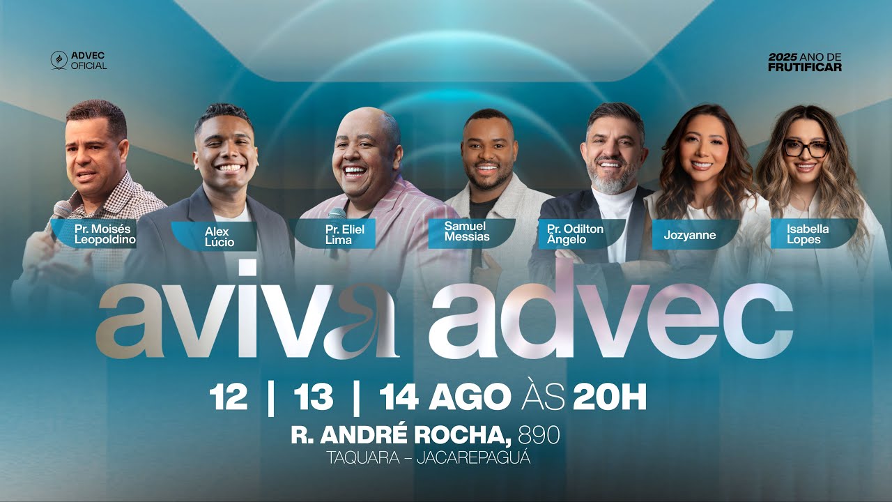 AVIVA ADVEC Taquara I Pr. Eliel Lima e Alex Lúcio | 11/08/2025