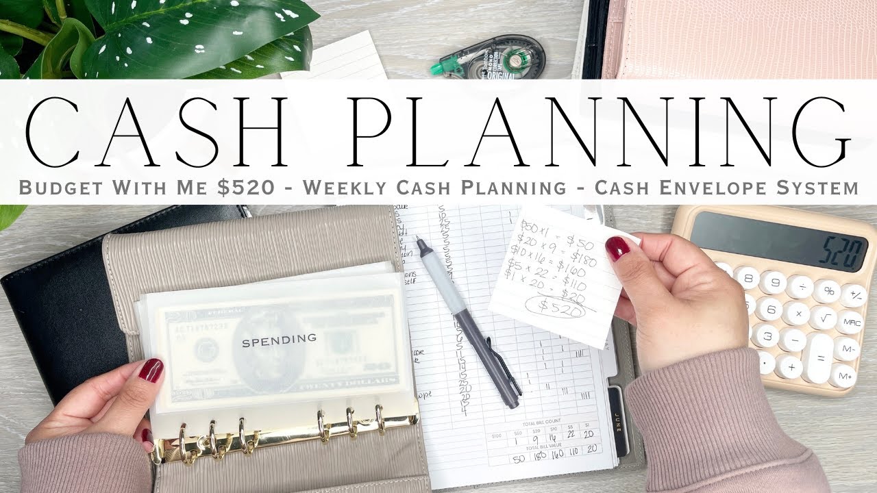 Budget With Me $520 | Cash Planning for the Week | How I Figure Out the Money I Add to My Envelopes