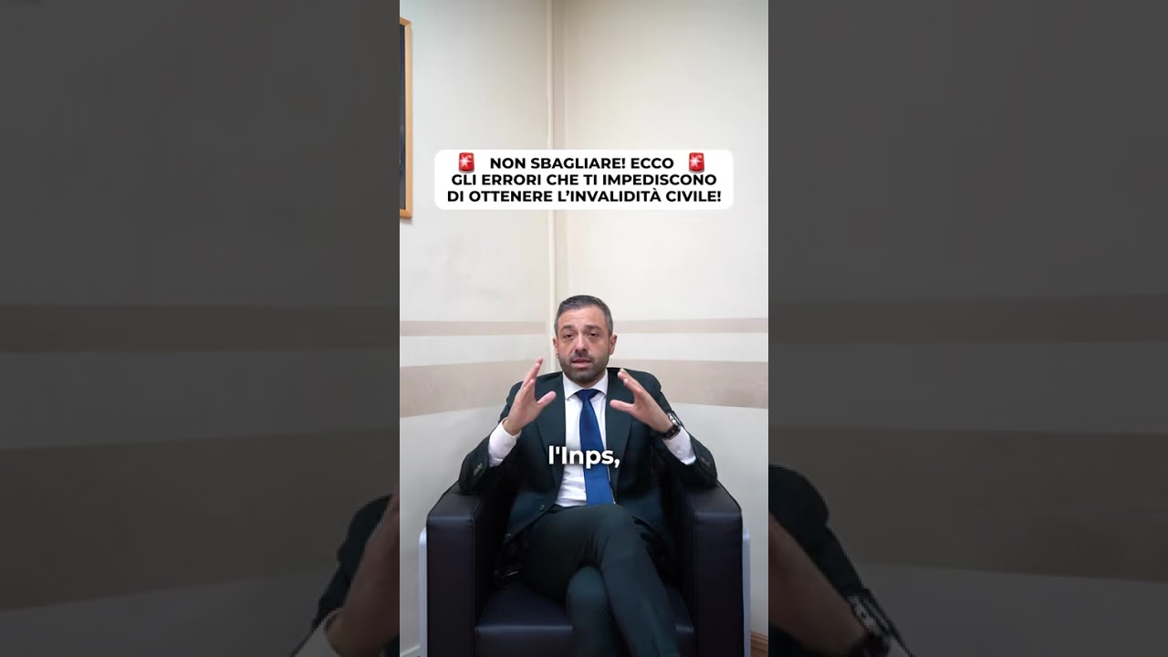 Invaldità civile come non sbagliare la domanda 