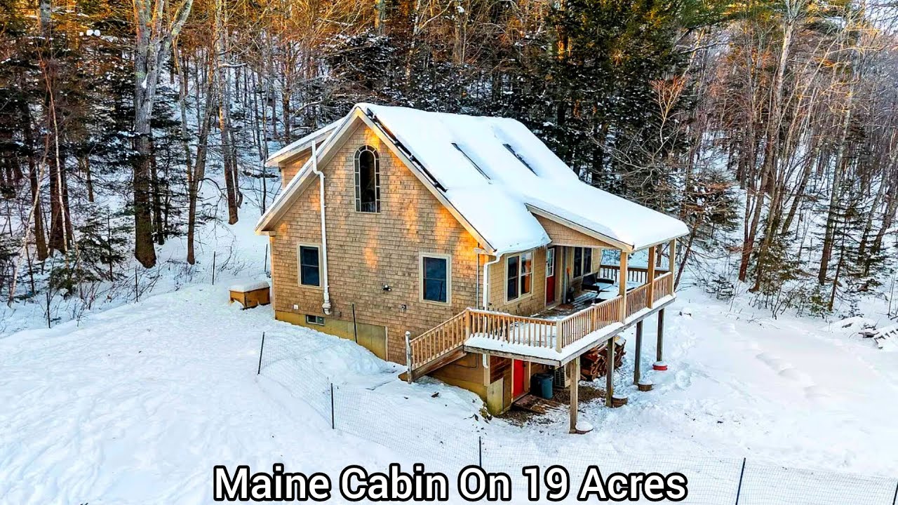 Maine Cabin On 19+ Acres | ME Real Estate | Mid Coast Maine | 187 fitch Rd Outdoor Enjoyment