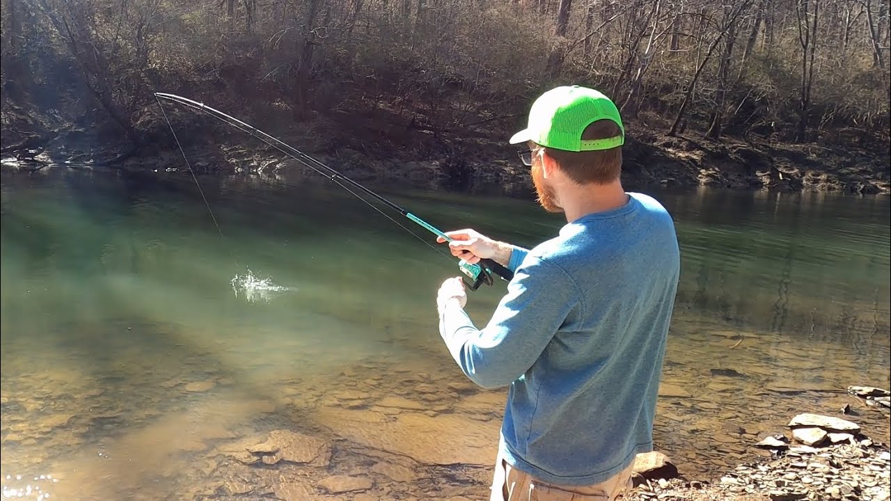 Easy Trout Fishing Method On The Sipsey Fork **Great Results**