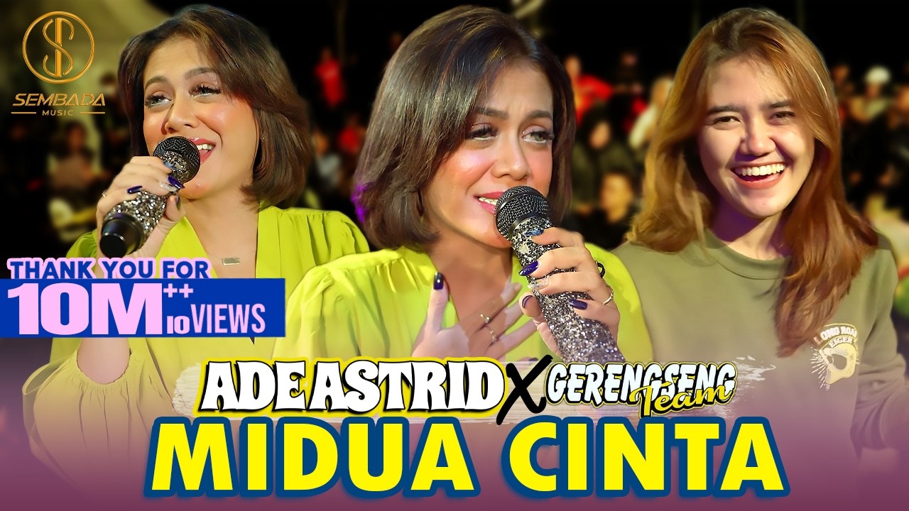 MIDUA CINTA - ADE ASTRID X GERENGSENG TEAM (LIVE ANGKRINGAN TEH ITA) | SALIRA AYEUNA AYANA DIMANA ?