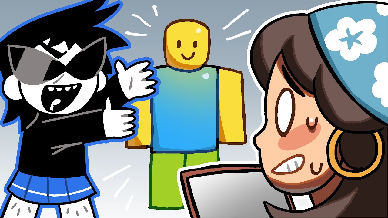 We Dressed Our OCs in ROBLOX (and drew them) ft. @Emmaartly