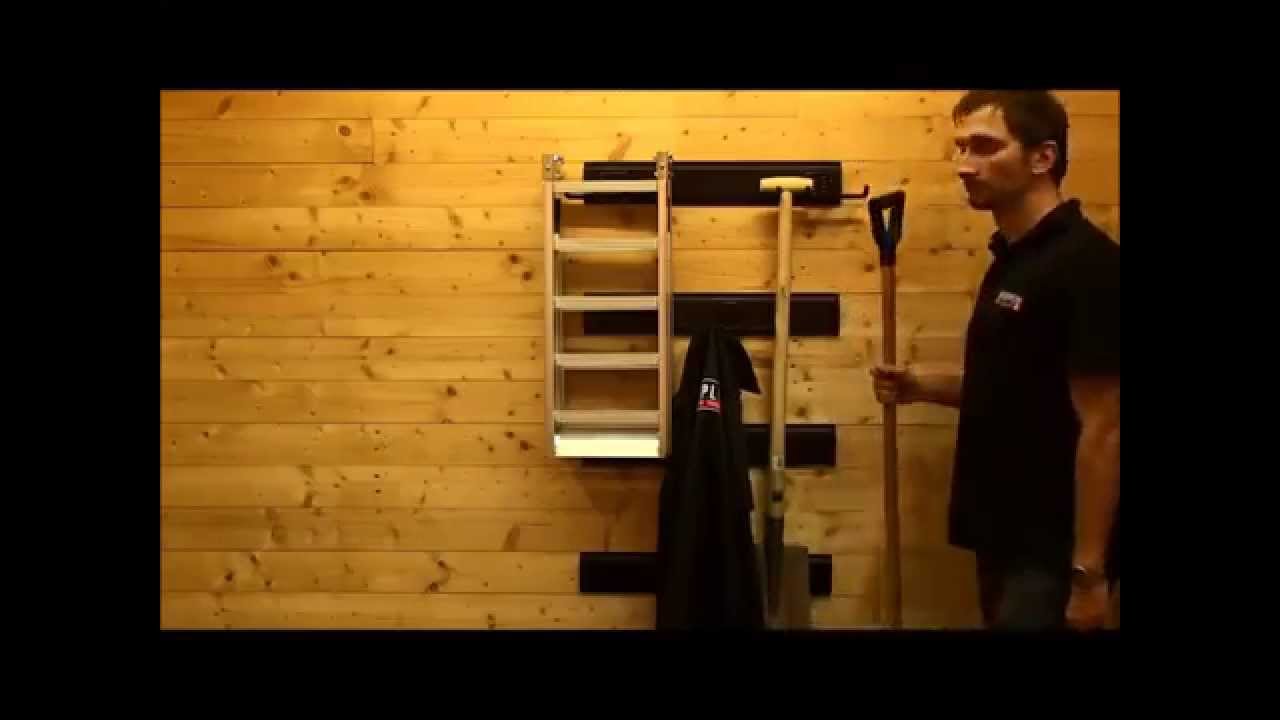 Powerplustools 4-puntige wandhaak - tuingereedschap ophangen - opbergen