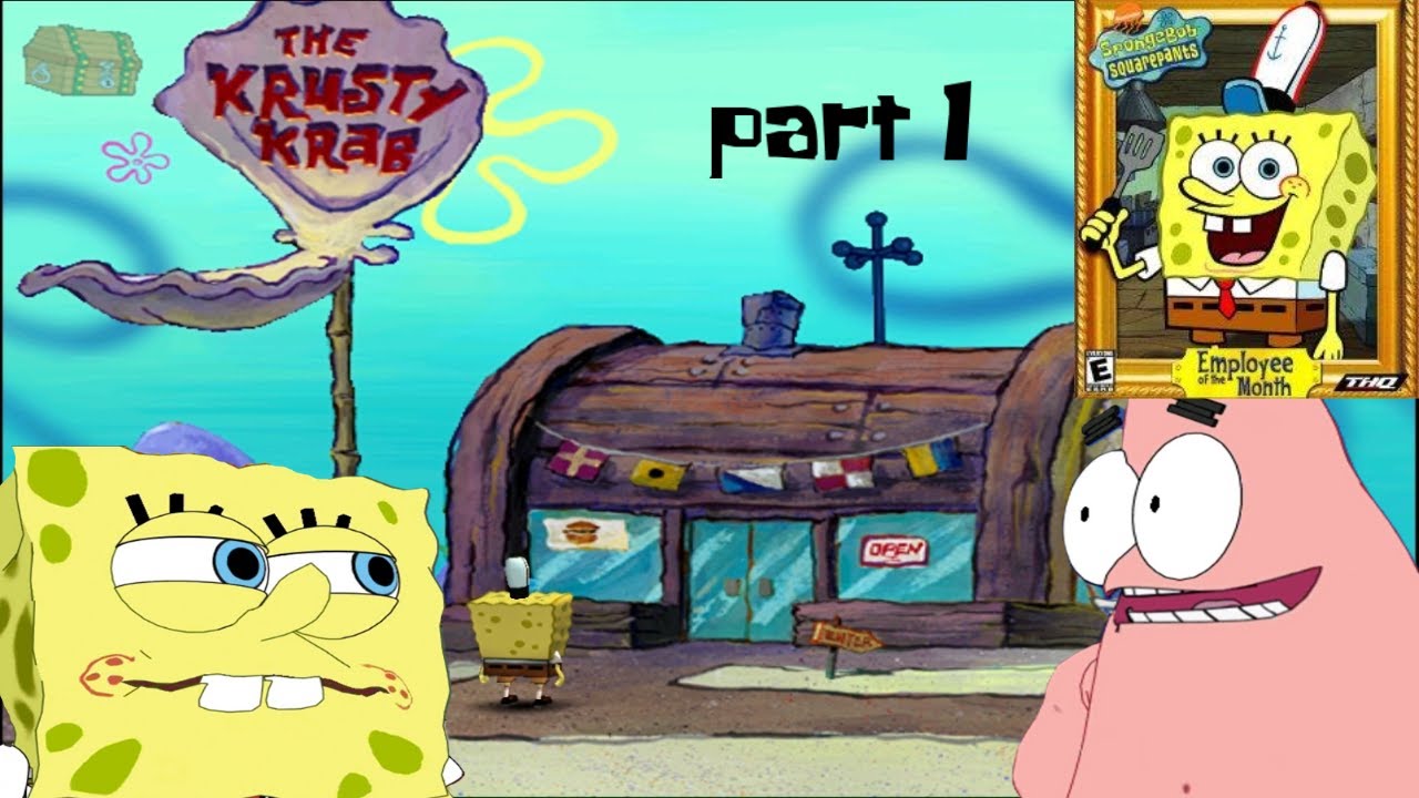 Cursed Cutscenes & the Krusty Krab | Spongebob Squarepants: Employee of the Month part 1