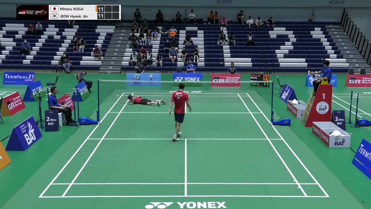MS Quarter final Minoru KOGA VS JEON Hyeok Jin
