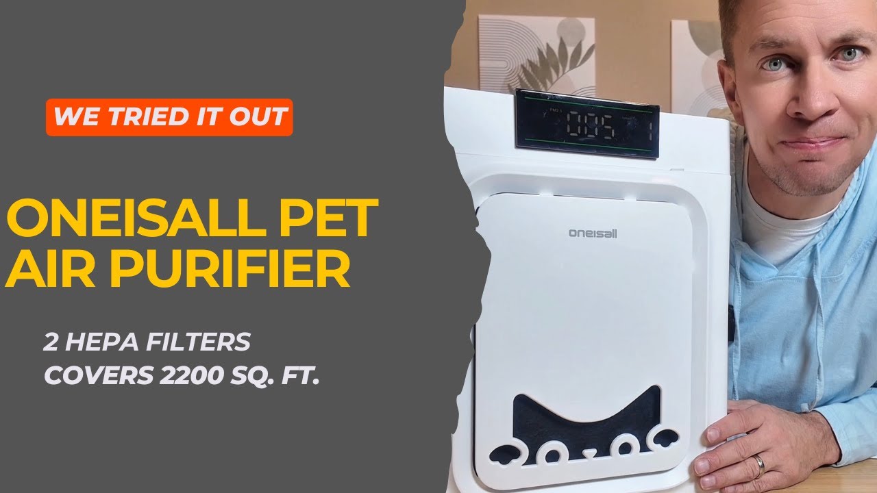 Oneisall Pet Air Purifier - We tried it out!