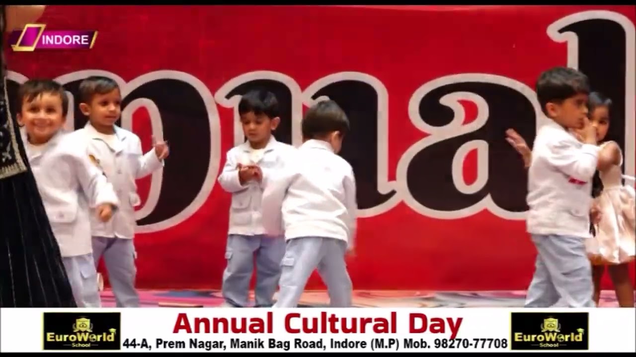 EUROWORLD SCHOOL PRESENT 16TH ANNUAL FUNCTION THEME - GOONJ PERFORMANCE - PLAY GROUP ROSE