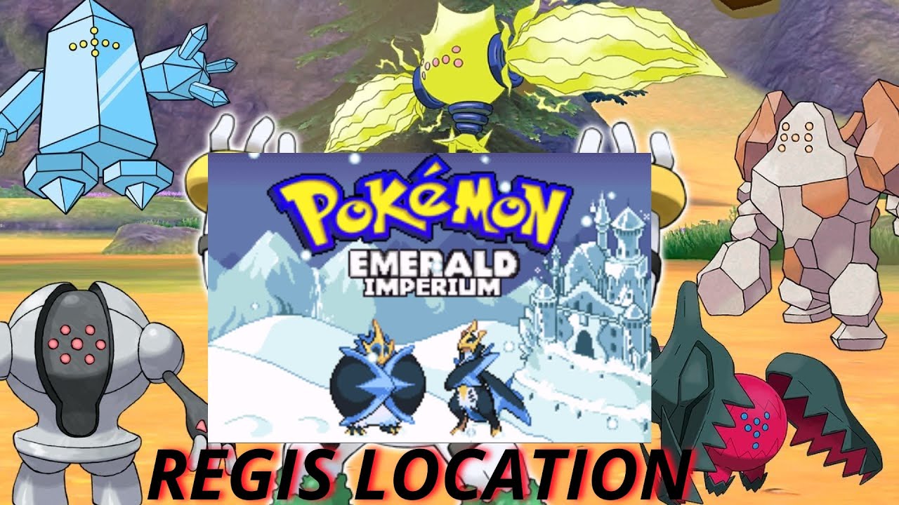 Pokémon Emerald Imperium: Regi Pokémon Locations, plus Master Balls.