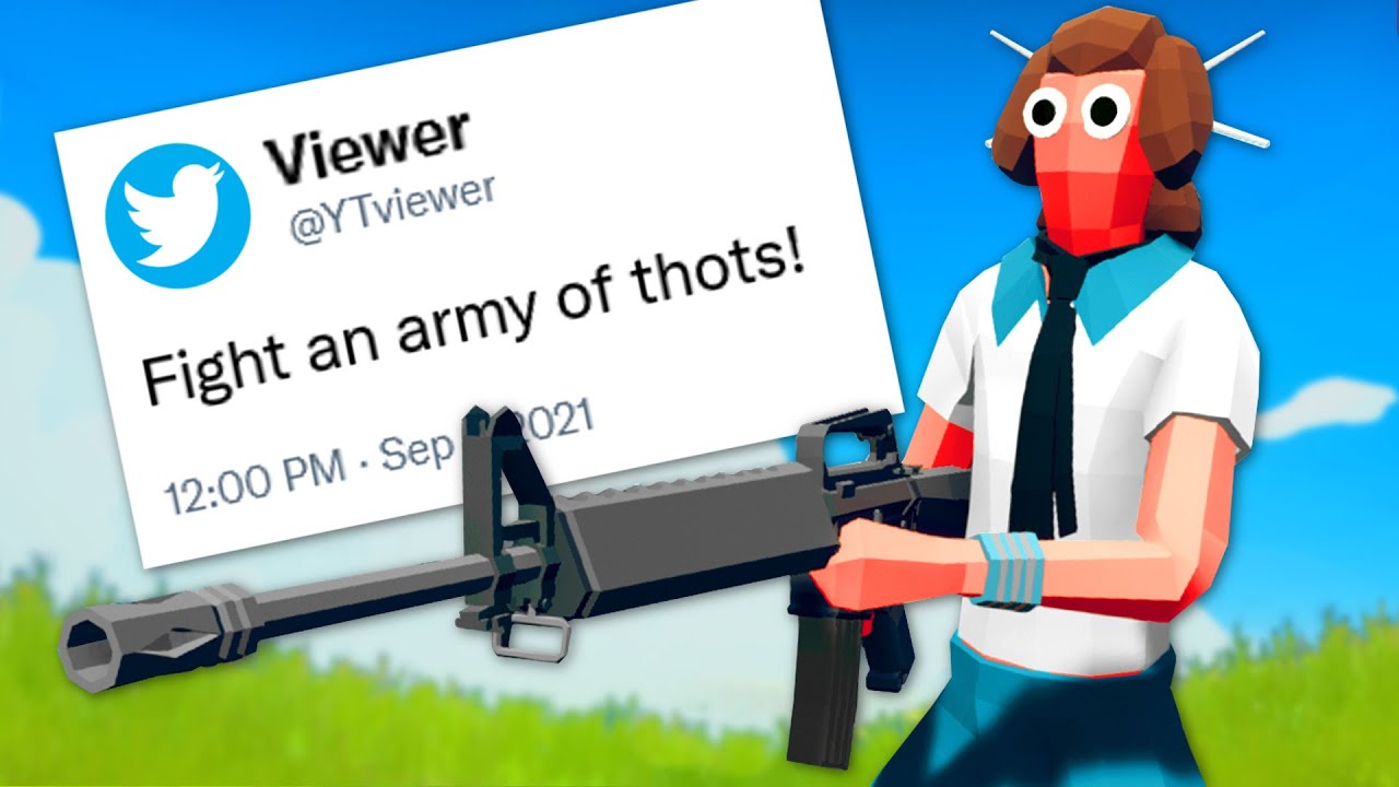 Viewers Made Me Do The Unthinkable -  Totally Accurate Battle Simulator (TABS)