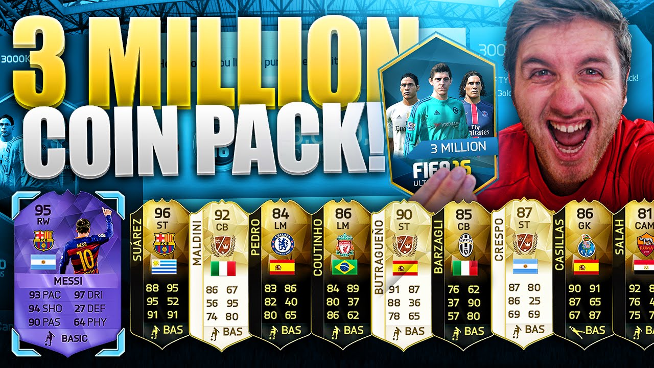 3 MILLION COIN PACK!