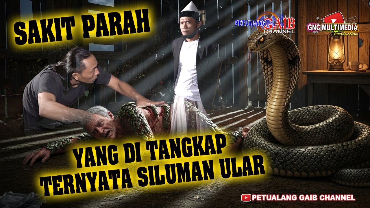 TUBUHNYA BERSISIK TERNYATA YANG DI TANGKAP SILUMAN ULAR