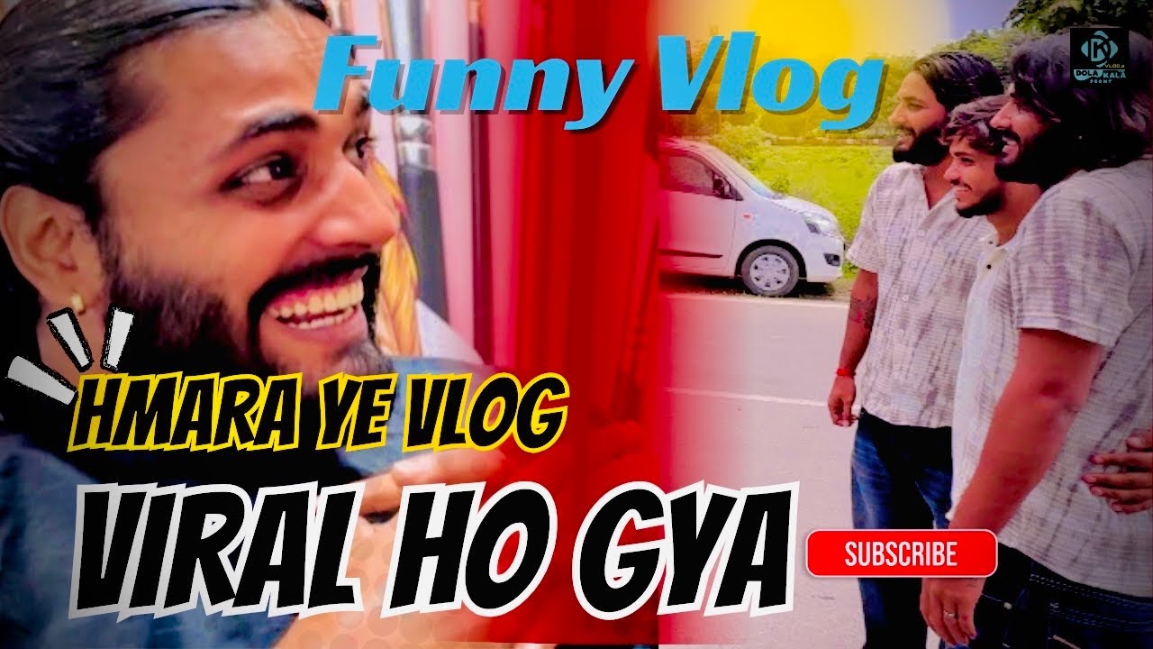 Salon Wale Ne Banaya Bollywood Hero (Ya Villain?) Funny Vlog Dola Kala  