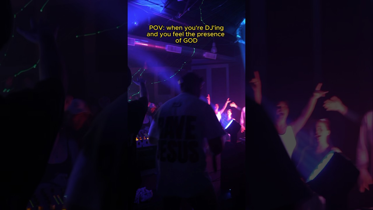 The Holy Spirit loves a good Rave                        #jesus #edm #party #worship #music #ravedj