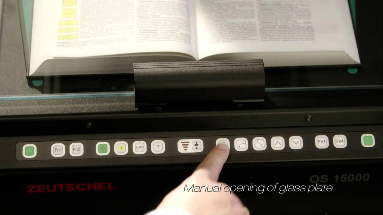 Zeutschel OS 15000 Advanced Plus