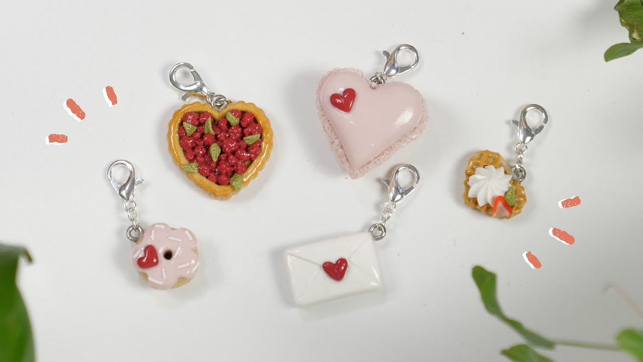 Voici 5 créations en Fimo pour la St Valentin ! ❤️