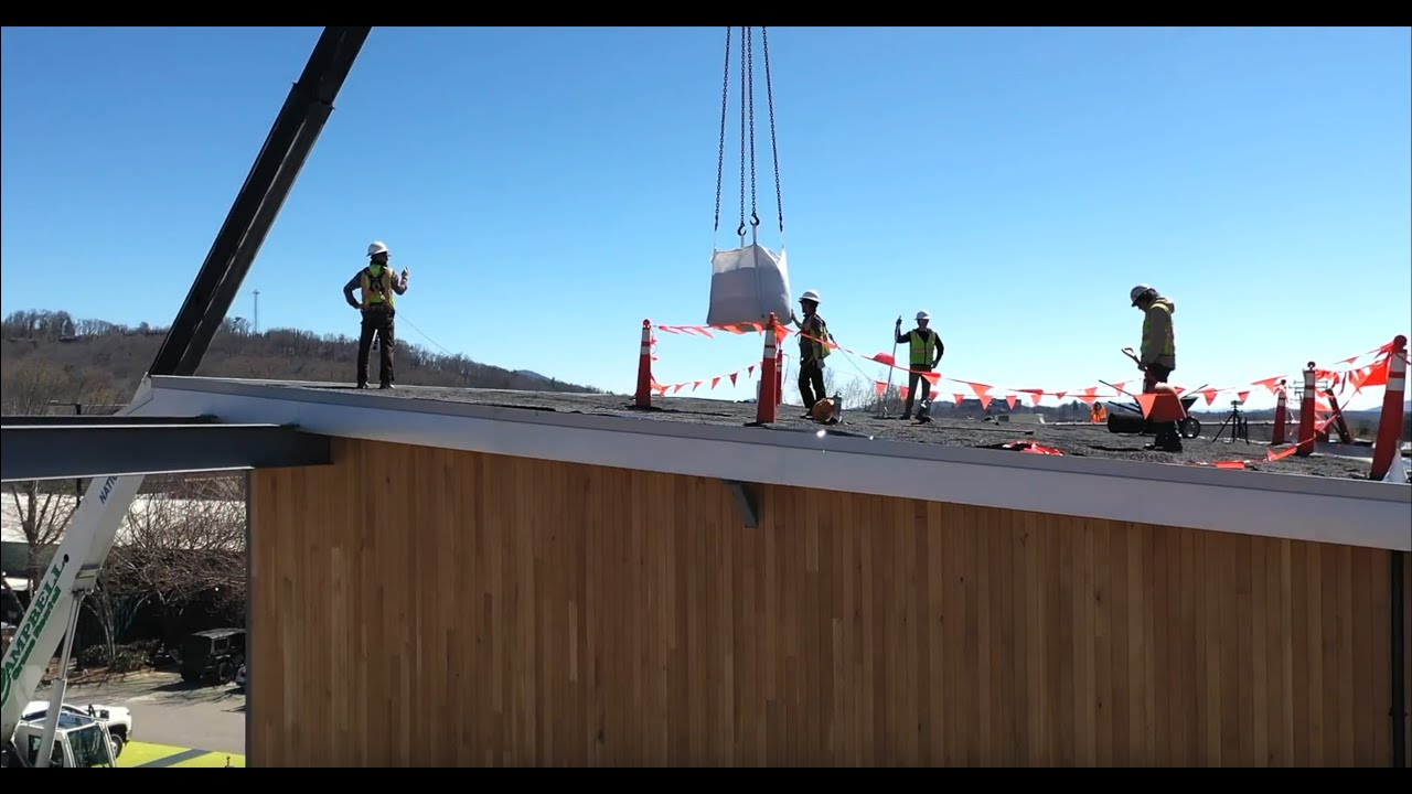 Living Roofs, Inc. - Rabbit Rabbit Music Venue Green Roof Installation 2023