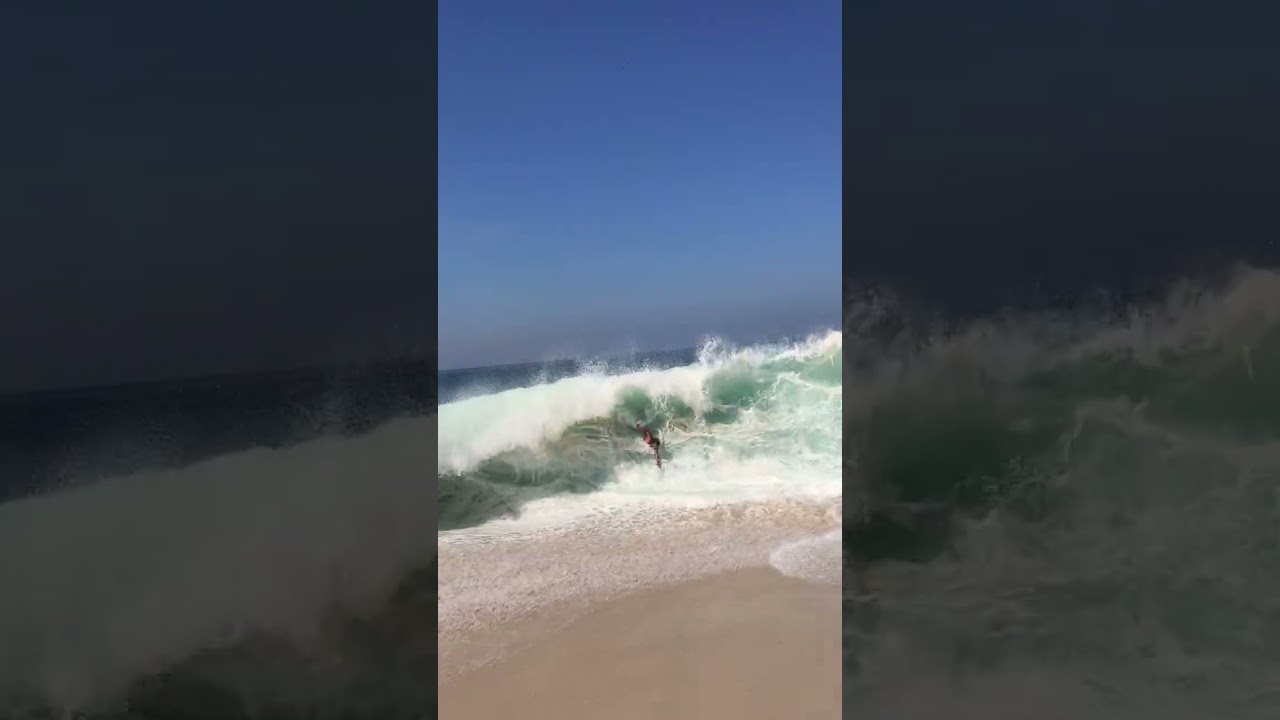 Rio de Janeiro HUGE WAVES