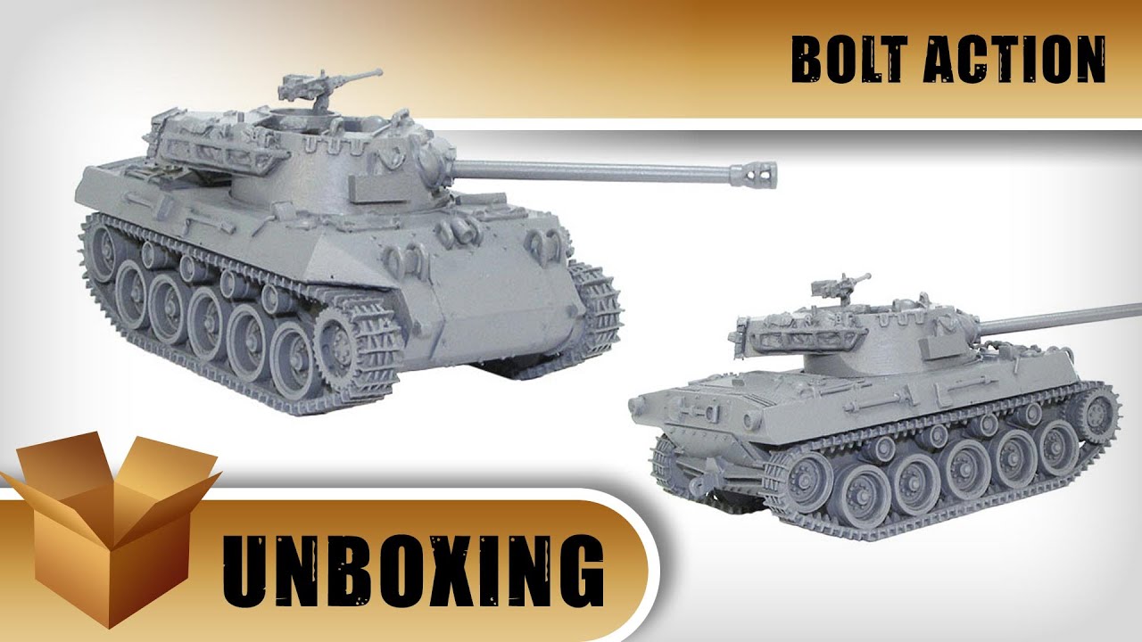 Unboxing: Bolt Action M18 Hellcat Tank Destroyer