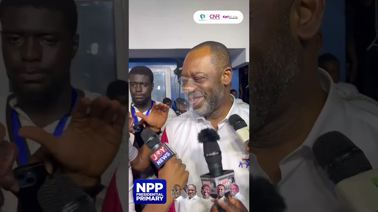 Dr. Matthew Opoku Prempeh Arrives at NPP HQ Ahead of 2024 Primaries Results | NPP Primaries