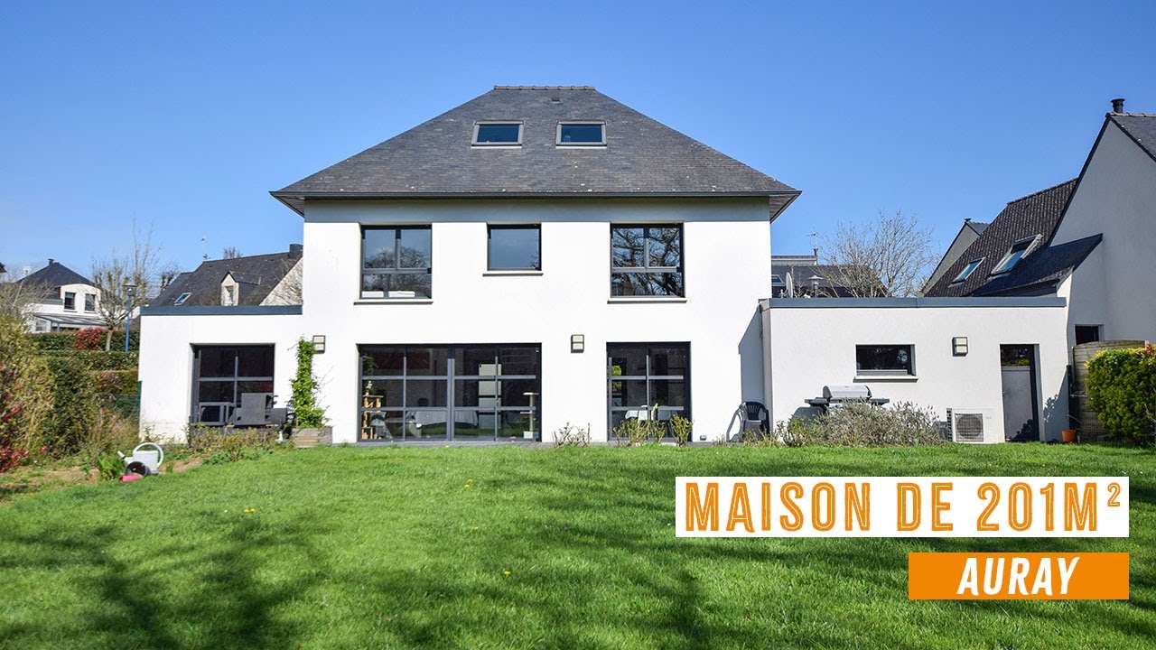 Maison d’architecte de 201m² sur Auray