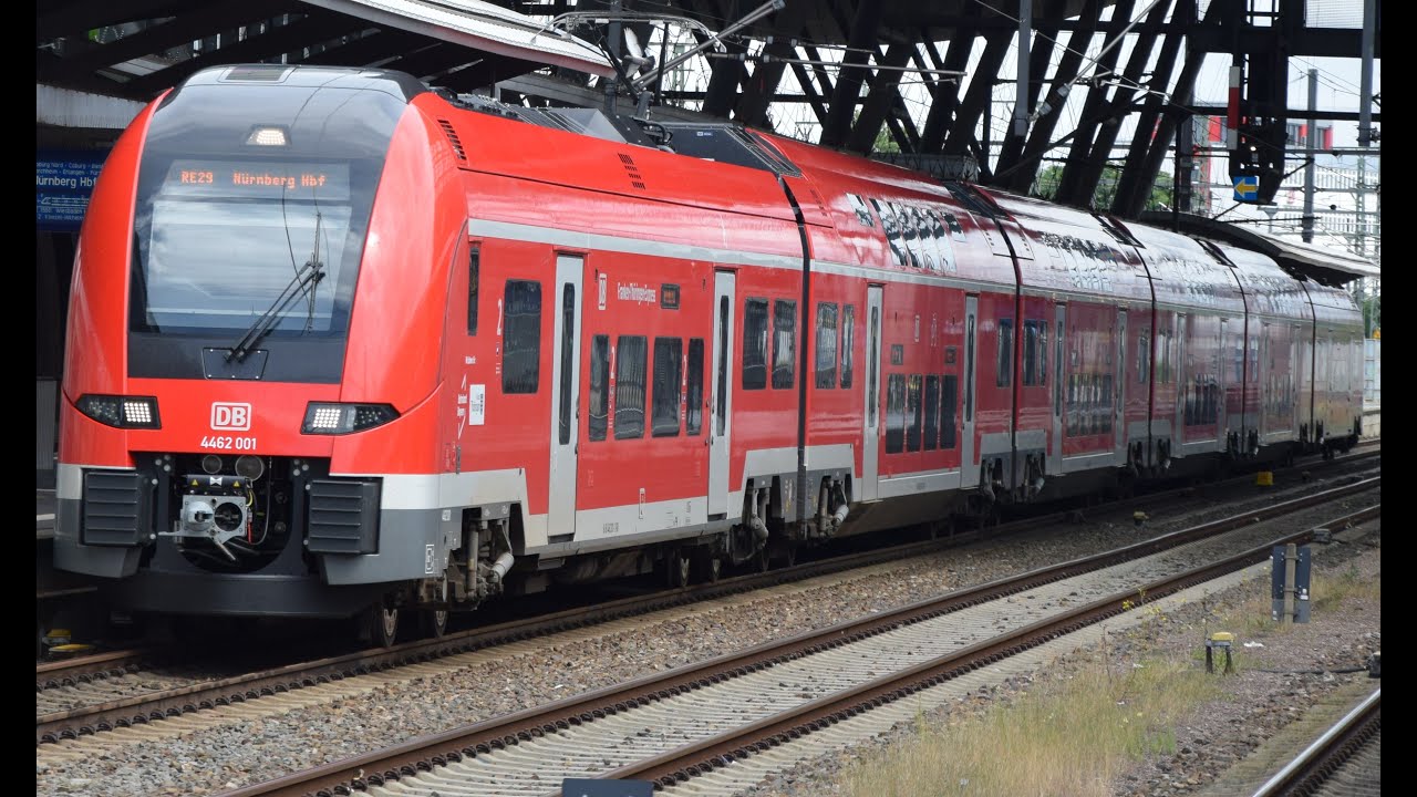 Zugverkehr in Erfurt am 01.07.2024