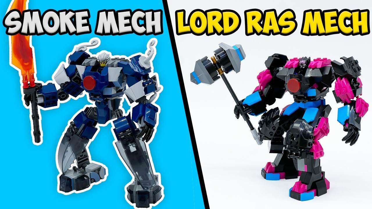 I Built Ninjago VILLAIN Mechs Since Lego WON'T!