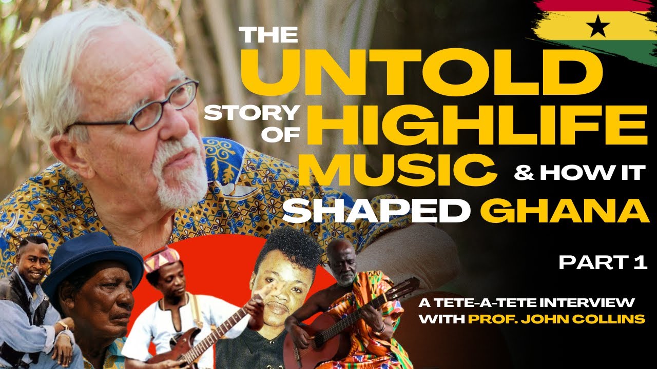 Highlife Music originated from Nigeria🇳🇬 or from GHANA 🇬🇭? | Convos with Prof. John Collins PART 1