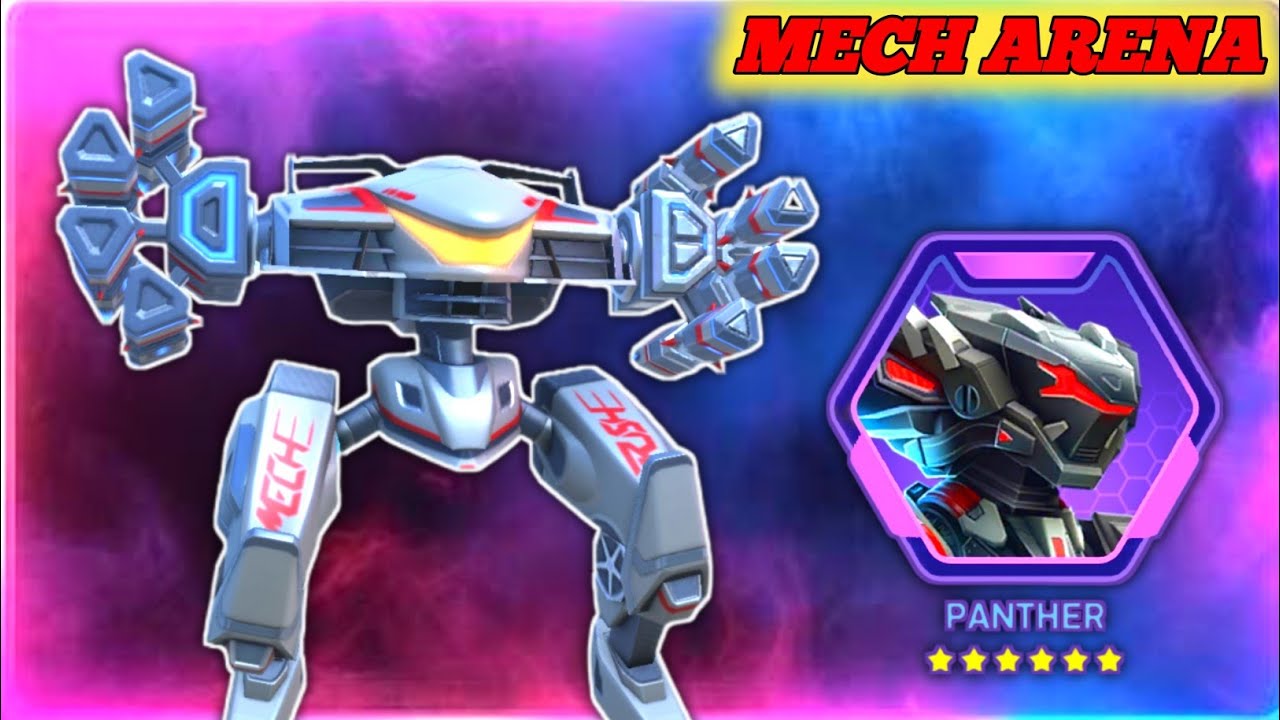 Panther with Helix Rack 16 & 12 - Mech Arena