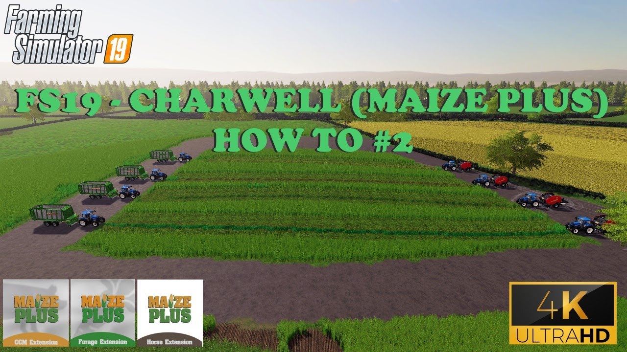 HORSE HAY & HORSE SILAGE & HORSE GRASS - FS19 How to on Charwell the farming agency edition
