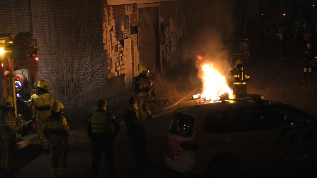Oud & Nieuwe 2020-2021 Brandweer Nijmegen en Beuningen naar verschillende meldingen