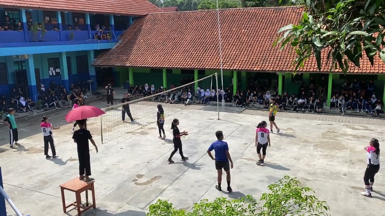 8D VS 8G | Semi Final | Porak Bola Voli Putra Dan Putri | SMPN 1 Conggeang