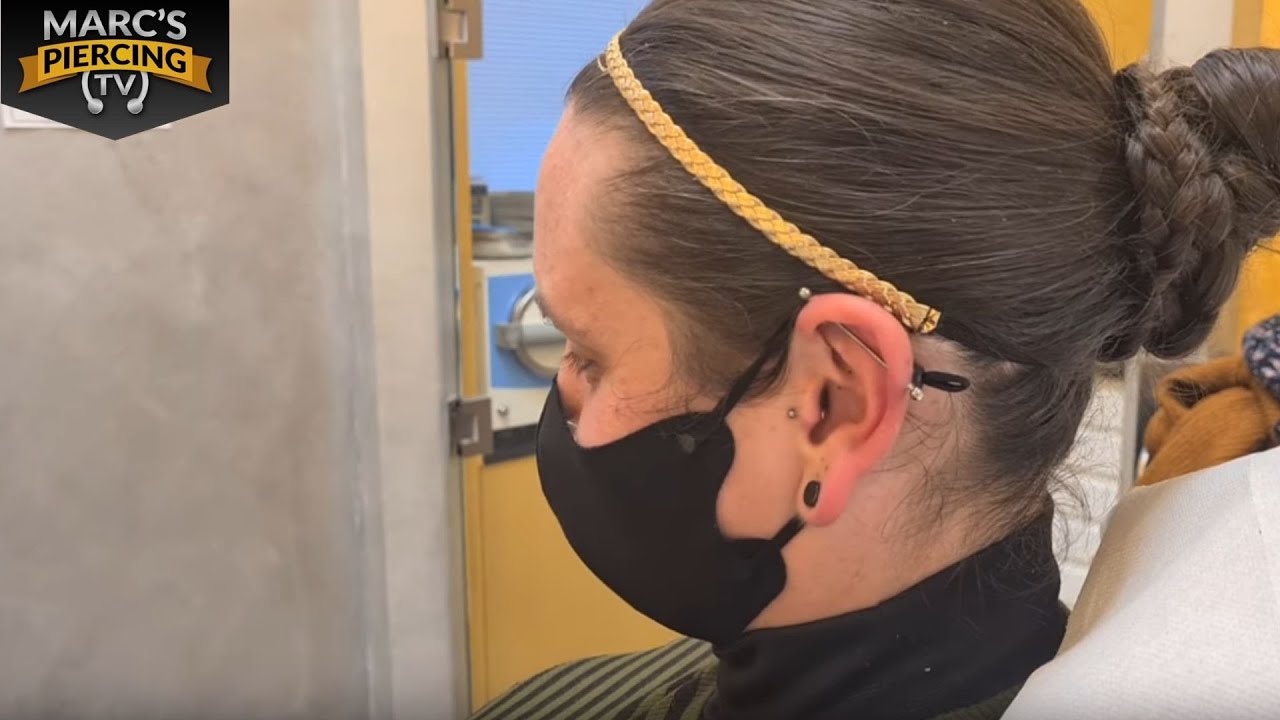 5 Piercings: Fake Surface Tragus, Inner Conch, Bauchnabelpiercing 💉 Marc's Piercing TV