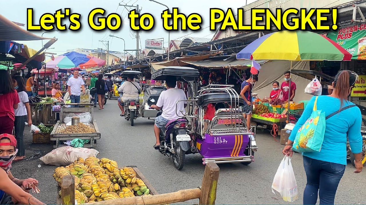 Explore the Huge Filipino Food Market 'PALENGKE' of TARLAC CITY Philippines | INDOOR & STREET MARKET