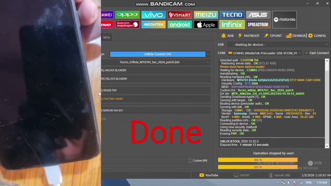 Infinix Smart 7 FRP Unlock tool 2026 100% working