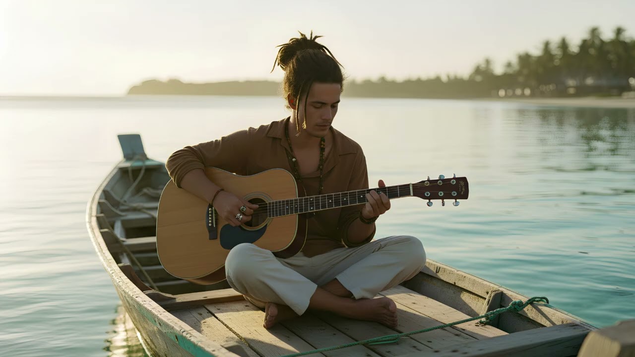 Relaxed coastal reggae blues
