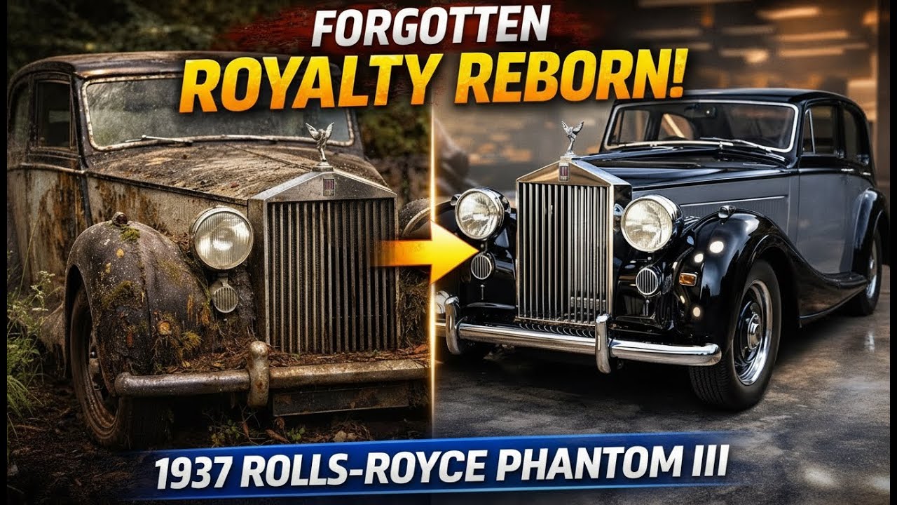 80-Year-Old Luxury Restored — Phantom III Full Rebuild