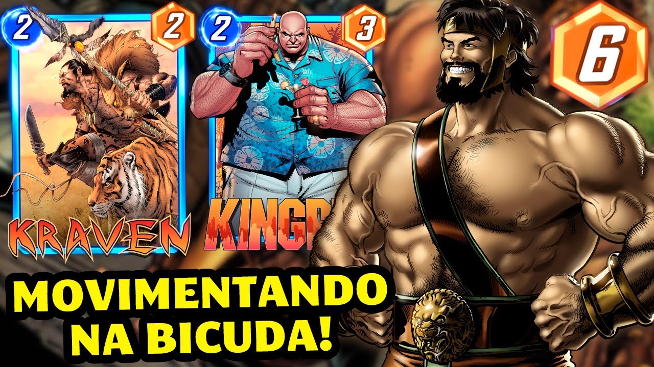 MOVIMENTO ficou ainda MAIS IMPREVISÍVEL e DIVERTIDO com o HERCULES |Marvel Snap|