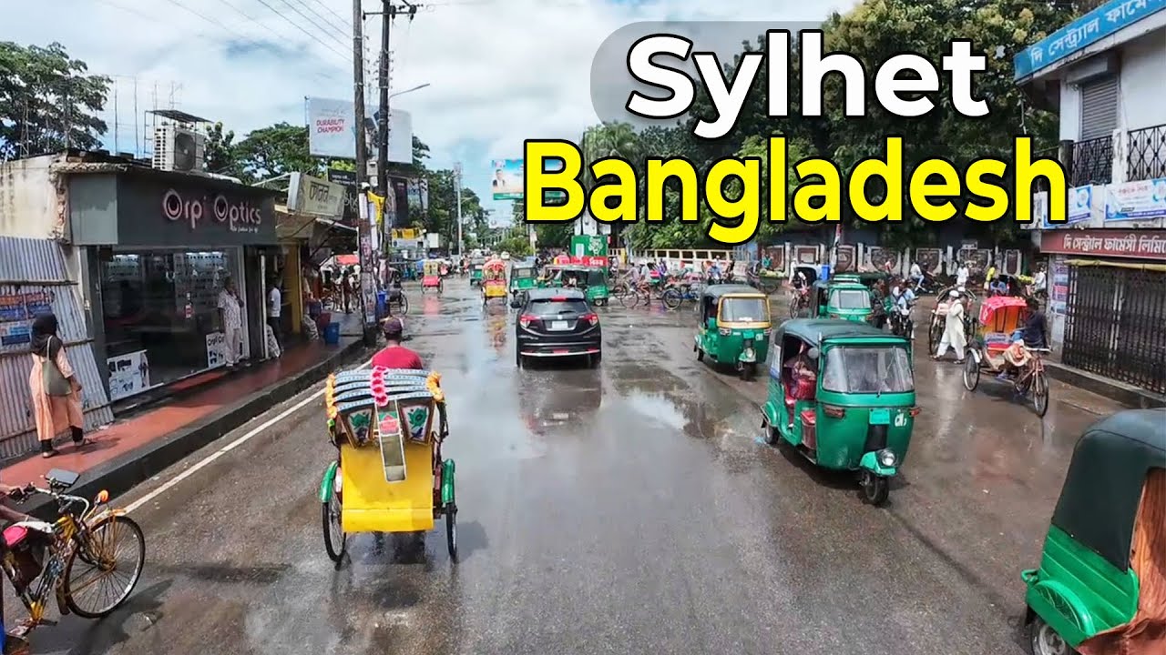Sylhet Bangladesh Travel Vlog 2025 | 4K Walking Tour in Village & City Walk BD