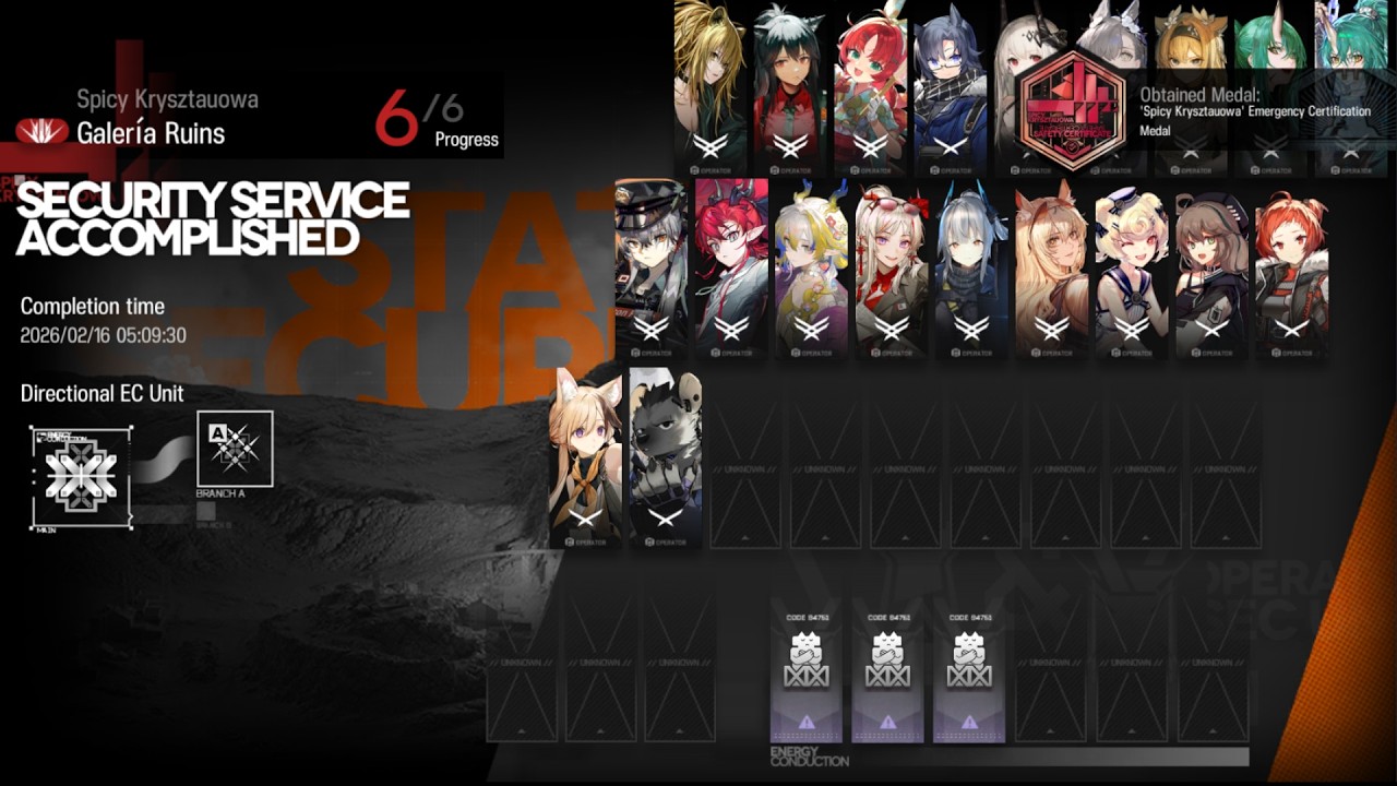 [SSS#9] Galeria Ruins | Mudrock Penance Carry | Emergency Supply | Secret Medal Guide [Arknights]