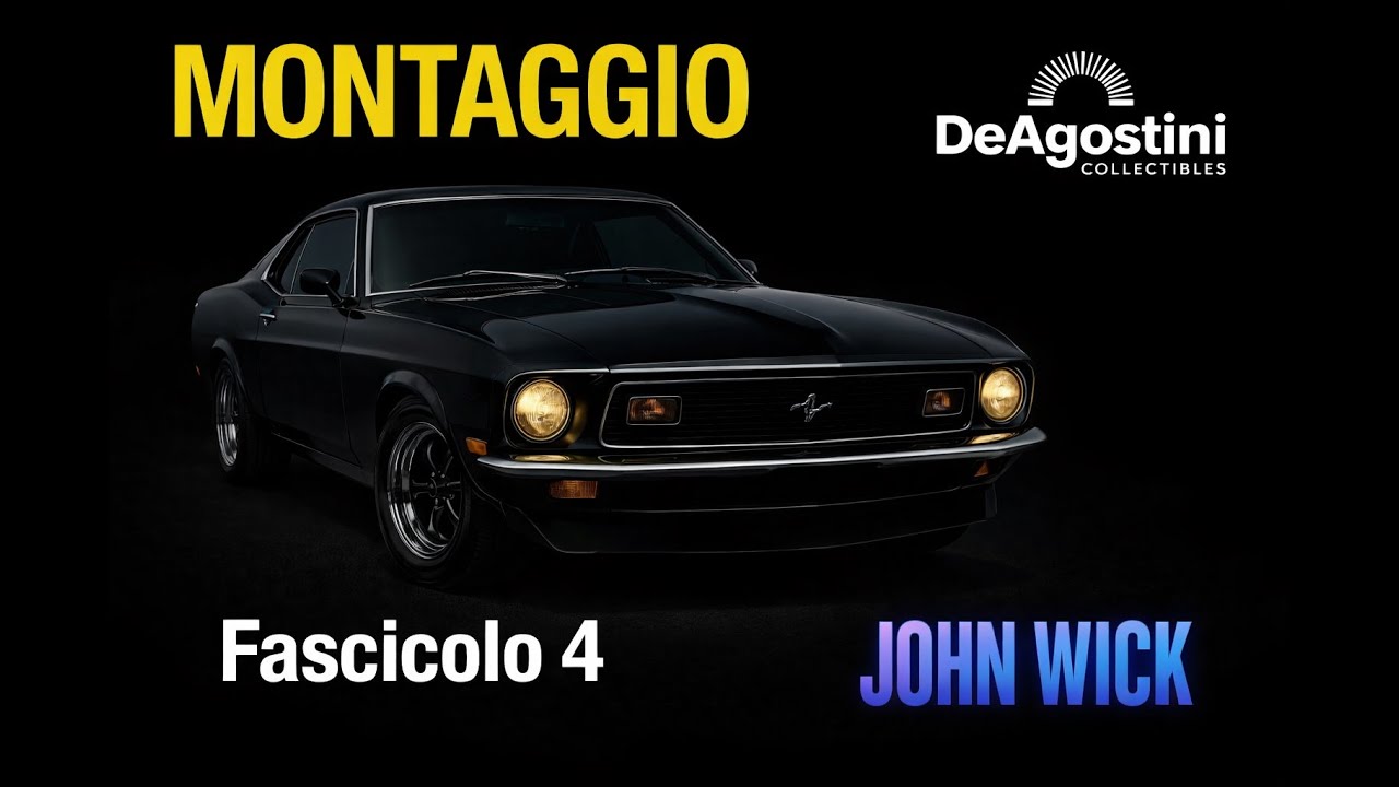 Ford Mustang John Wick De Agostini Collectibles | Montaggio Fascicolo 4