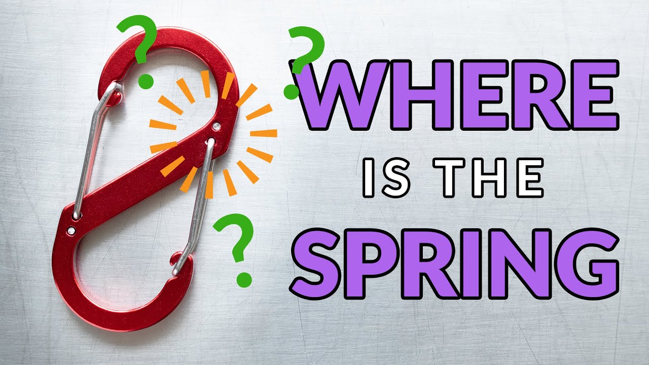 The mysterious spring in a carabiner – Carabiner Teardown