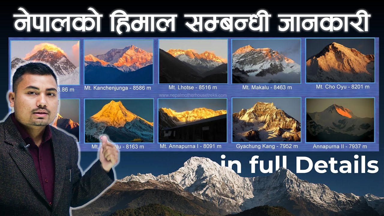 नेपालको हिमाल सम्बन्धी जानकारी || GK Geography of nepal || #geographyofnepal