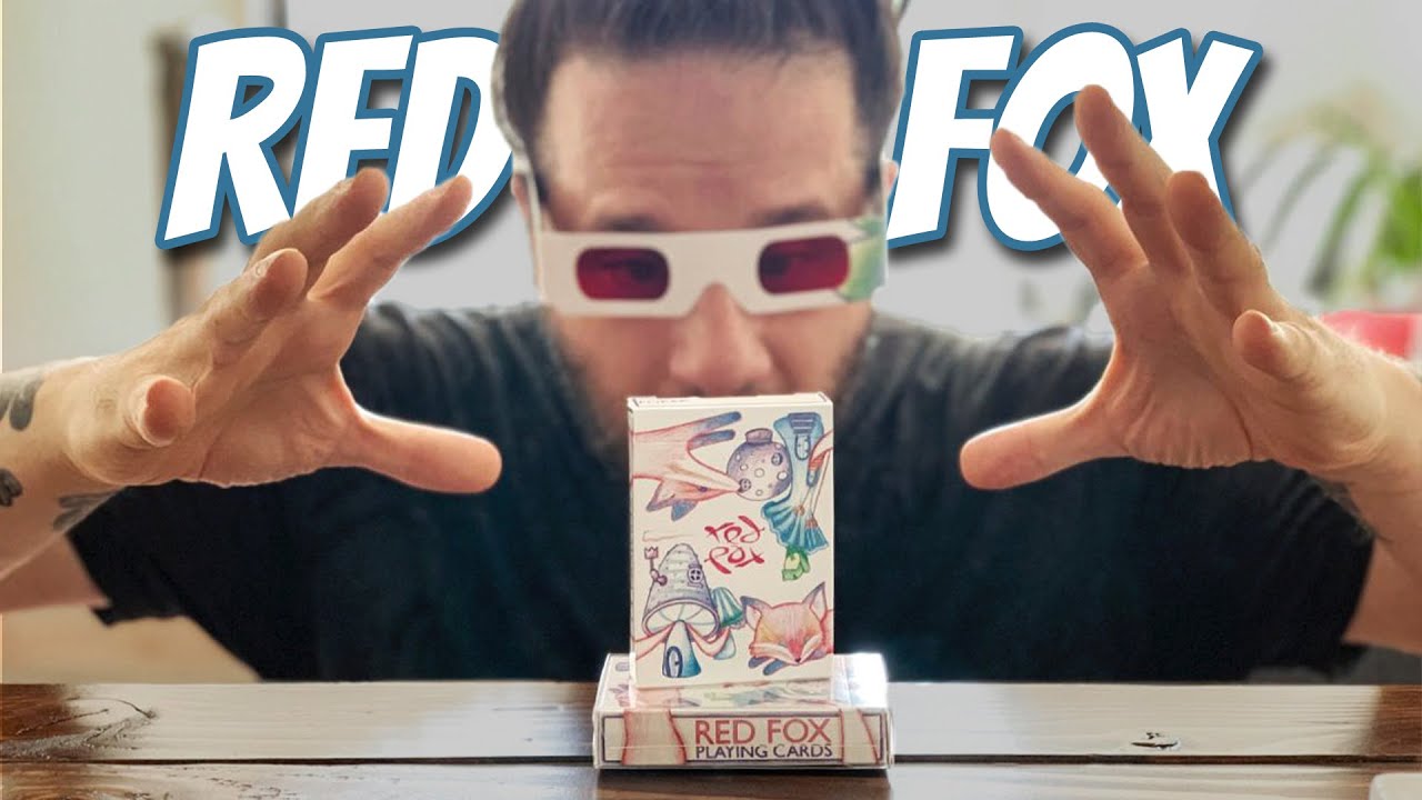 Fun And Whimsical 🦊 Red Fox PLAYING CARDS 🦊  - DECK SPECS