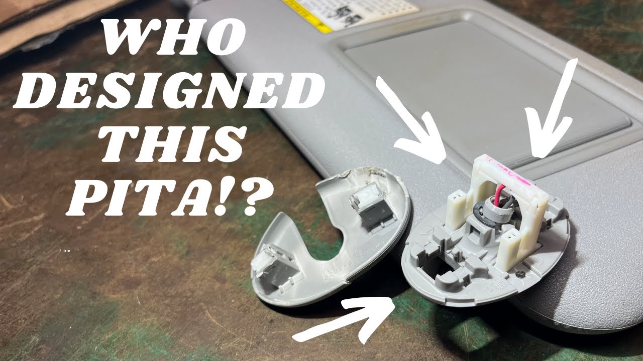 RAV4 Sun Visor Installation (2006-2012)