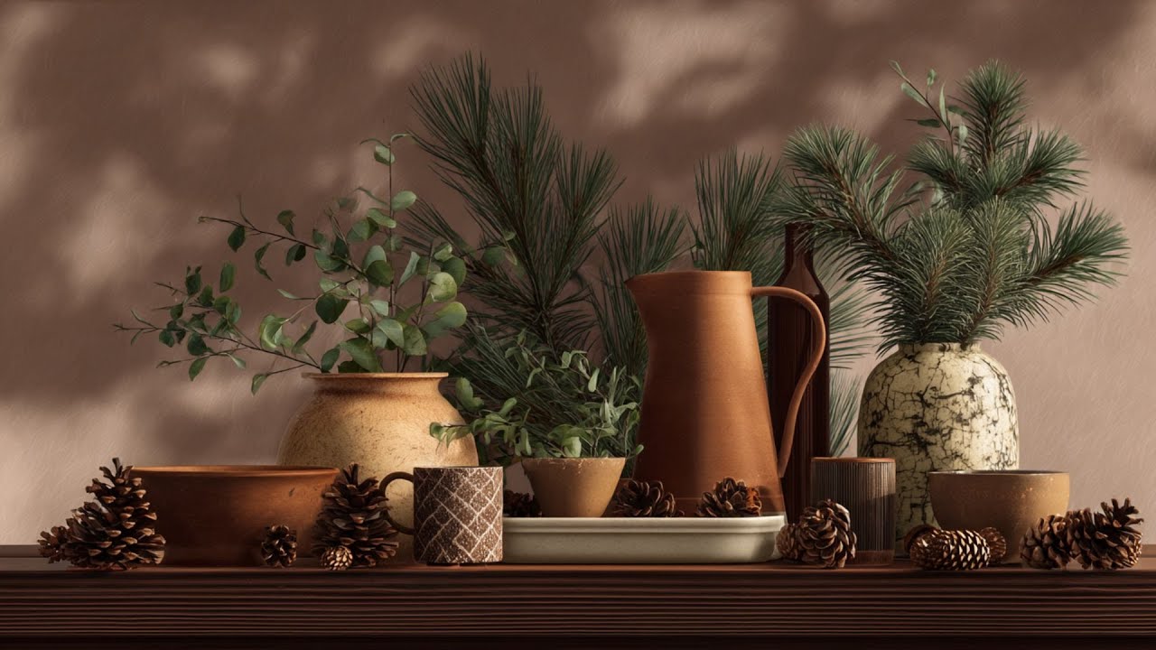 Cozy Winter Vibes Still Life Frame TV Art Screensaver