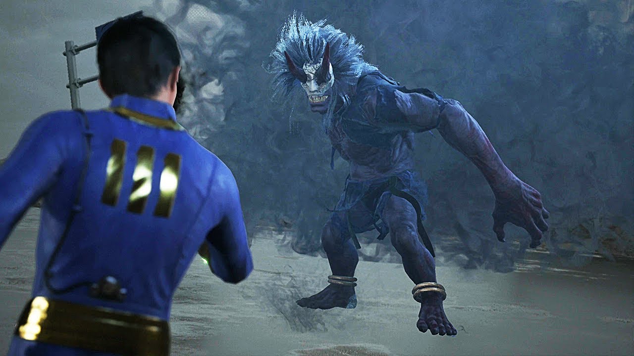 Ghostwire: Tokyo - Yaseotoko (Sojutsuki) Boss Fight