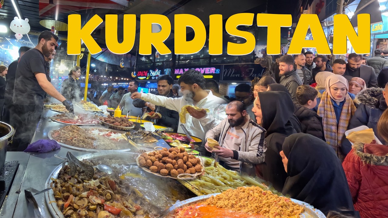 KURDISTAN 2025! Is This the Best Street Food in Erbil & Slemani - IRAQ