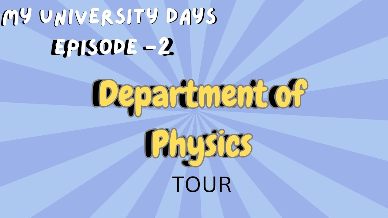 Department of Physics | SPPU | Tour