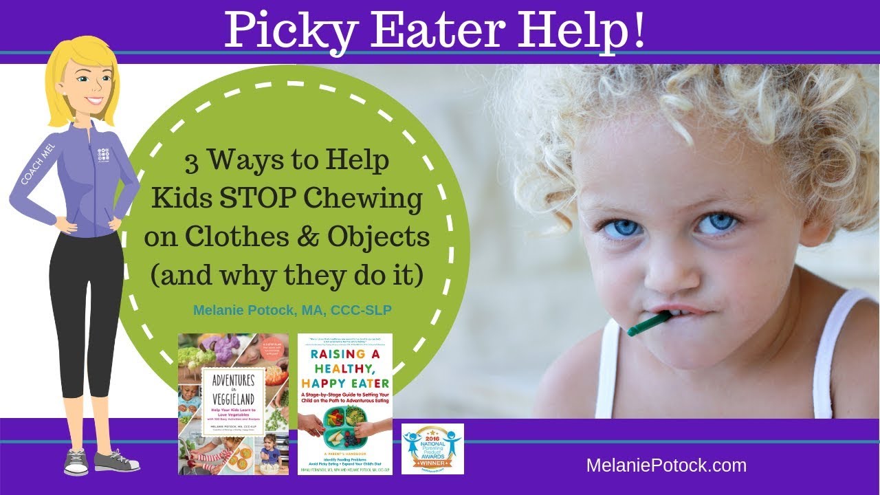 3 Ways to Get Your Kids to STOP Chewing on Their Clothes!